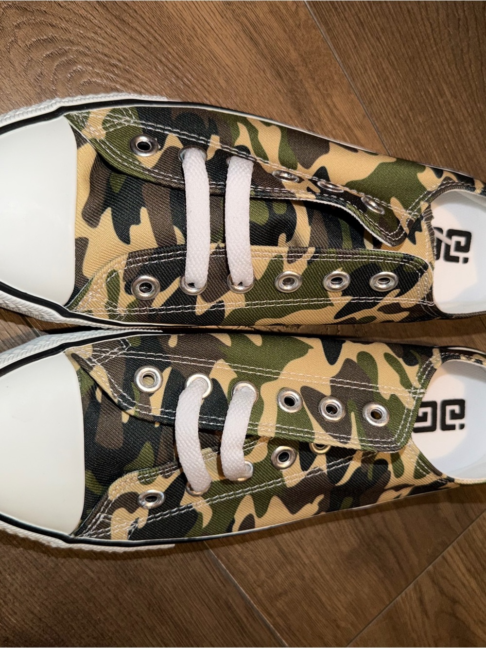 AfterGen Green Camo Sneakers